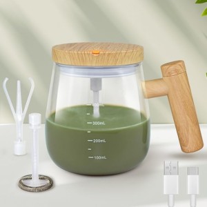 Self Stirring Coffee Mug with Handle