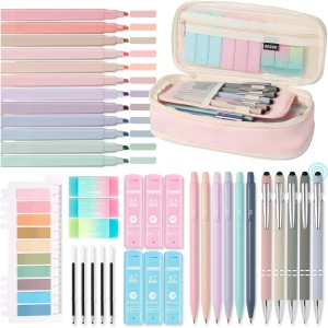 48 PCS Aesthetic Pastel Stationery Kit
