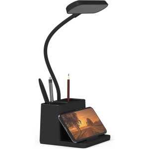 Multi-purpose LED Desk Lamp with Pen holder & Phone Mount
