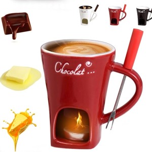 Chocolate Melting Mug with Fork