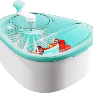 Compact Fruits & Veggie Spinner – Durable Build, Smooth Spin Mechanism & Ideal for Thorough Rinsing & Drying