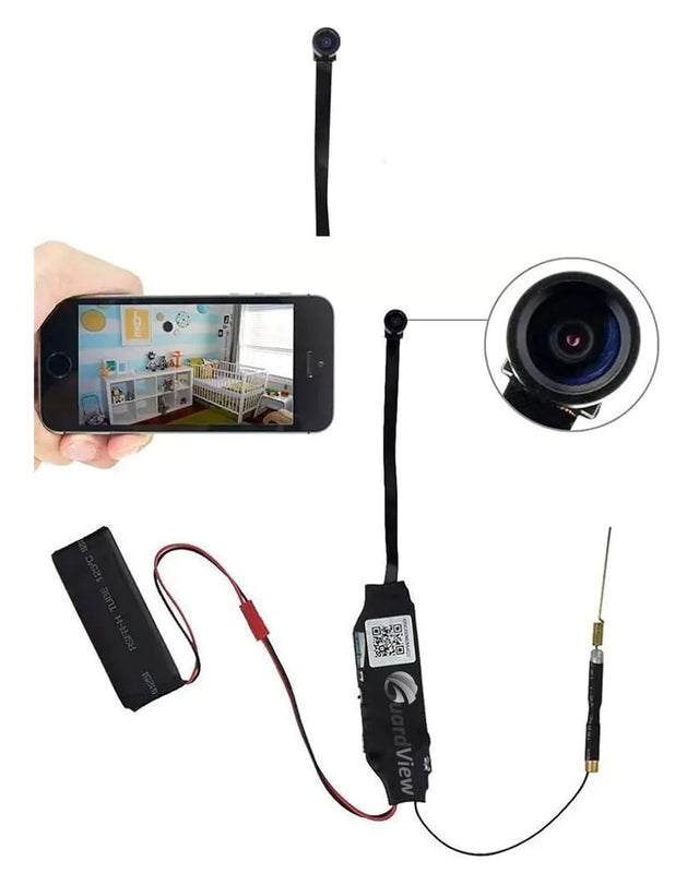Wi Fi Strip camera | Full HD strip camera | WIFI IP MINI STRIP HD 4K CAMERA
