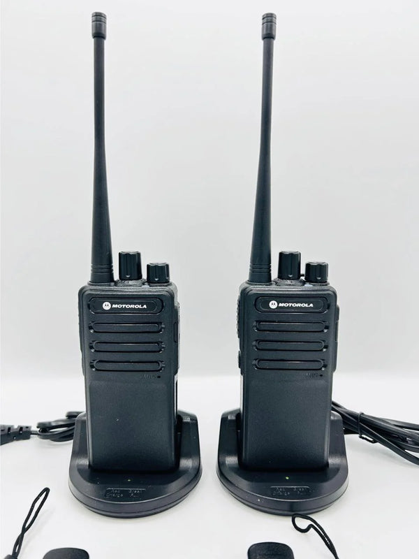 Motorola C5 UHF - Walkie Talkie Wireless | Set of 2 Remote 5W Control Two Way Clear sound | shockproof 8KM No PC Programming Required